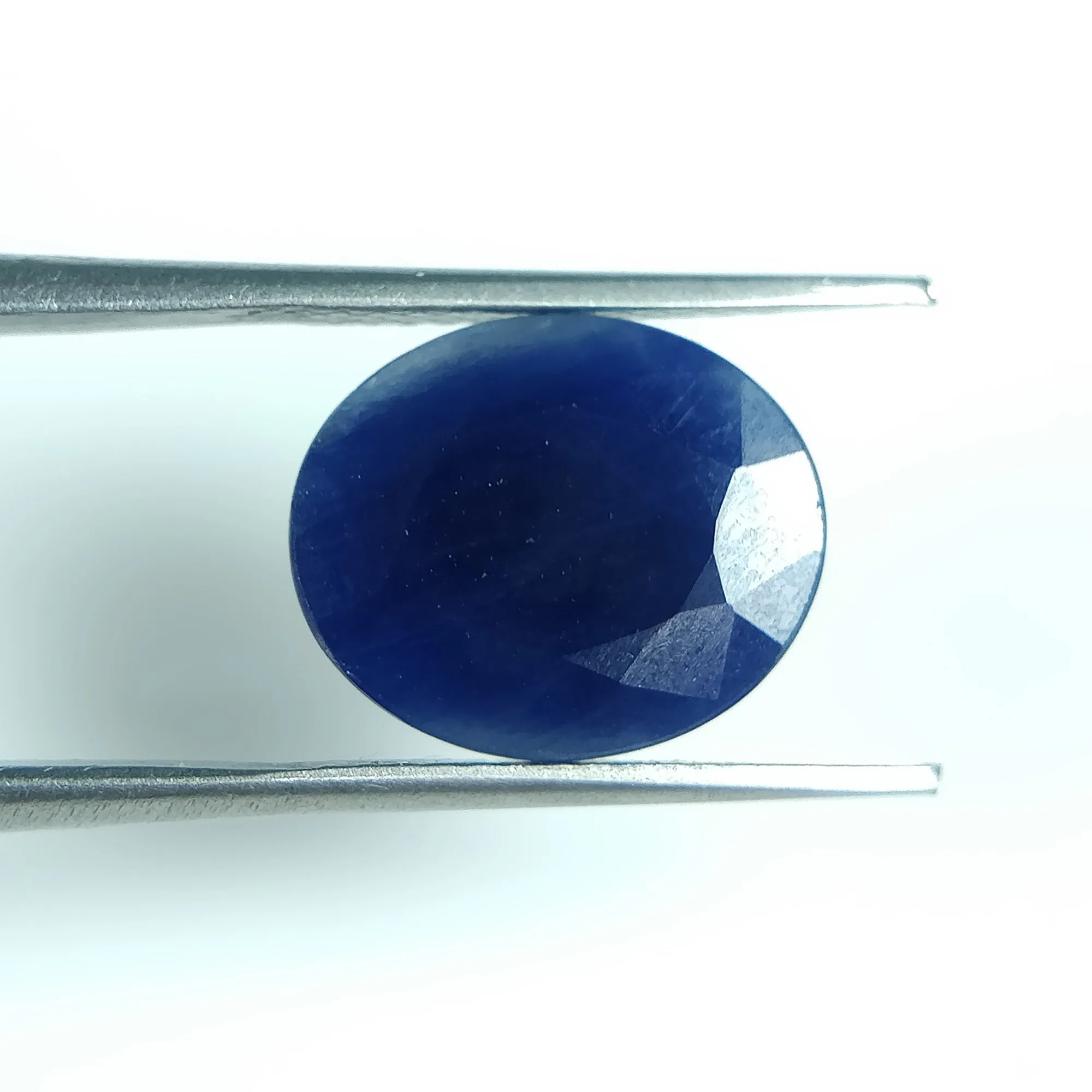 5.42cts Natural Untreated BLUE SAPPHIRE Gemstone Oval Shape Normal Cut 12*10mm