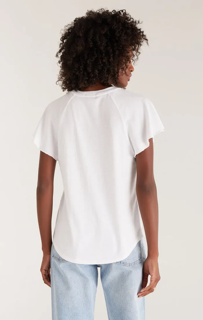 Abby Flutter Tee