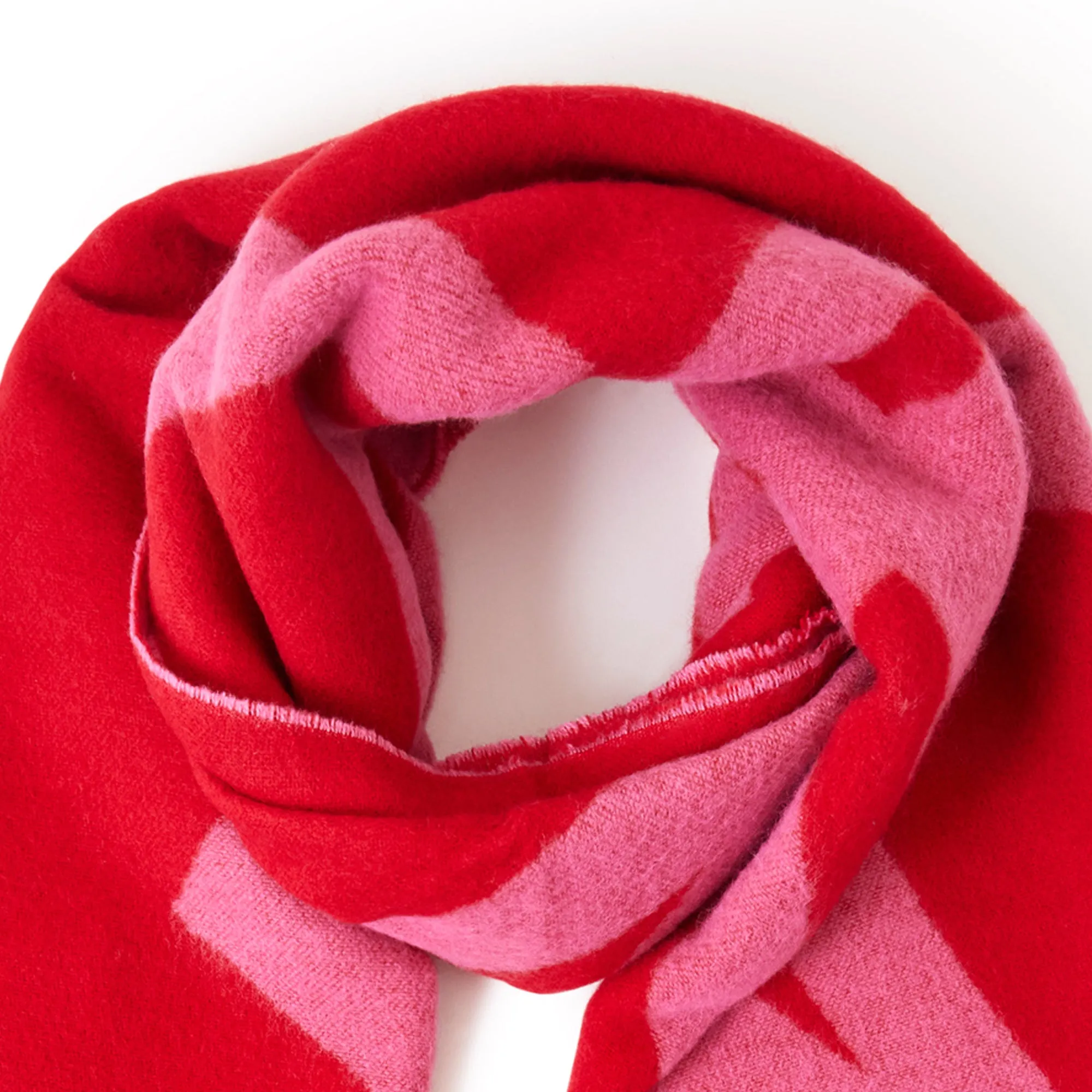 Accessorize London Women's  Red Oversized Crown Print Scarf