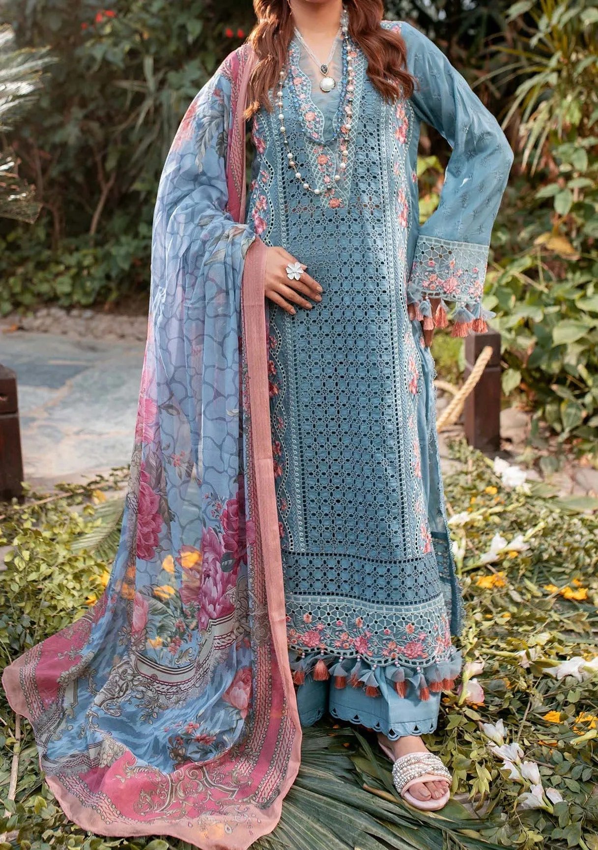 Adan's Libas Khadija Sheikh Pakistani Embroidered Lawn