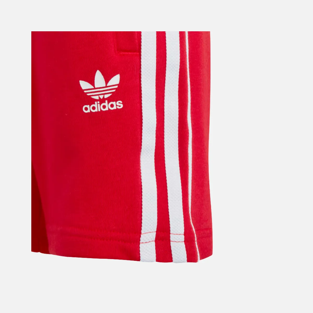 Adidas Adicolor Shorts and T-shirt Kids Set (3-7 Year) -Better Scarlet