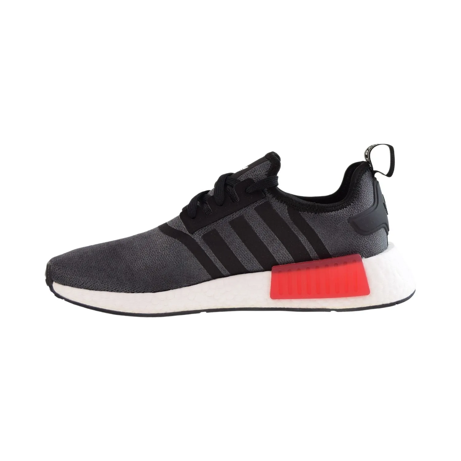 Adidas NMD_R1 Men's Shoes Core Black-Semi Lucid Blue-Glory Red