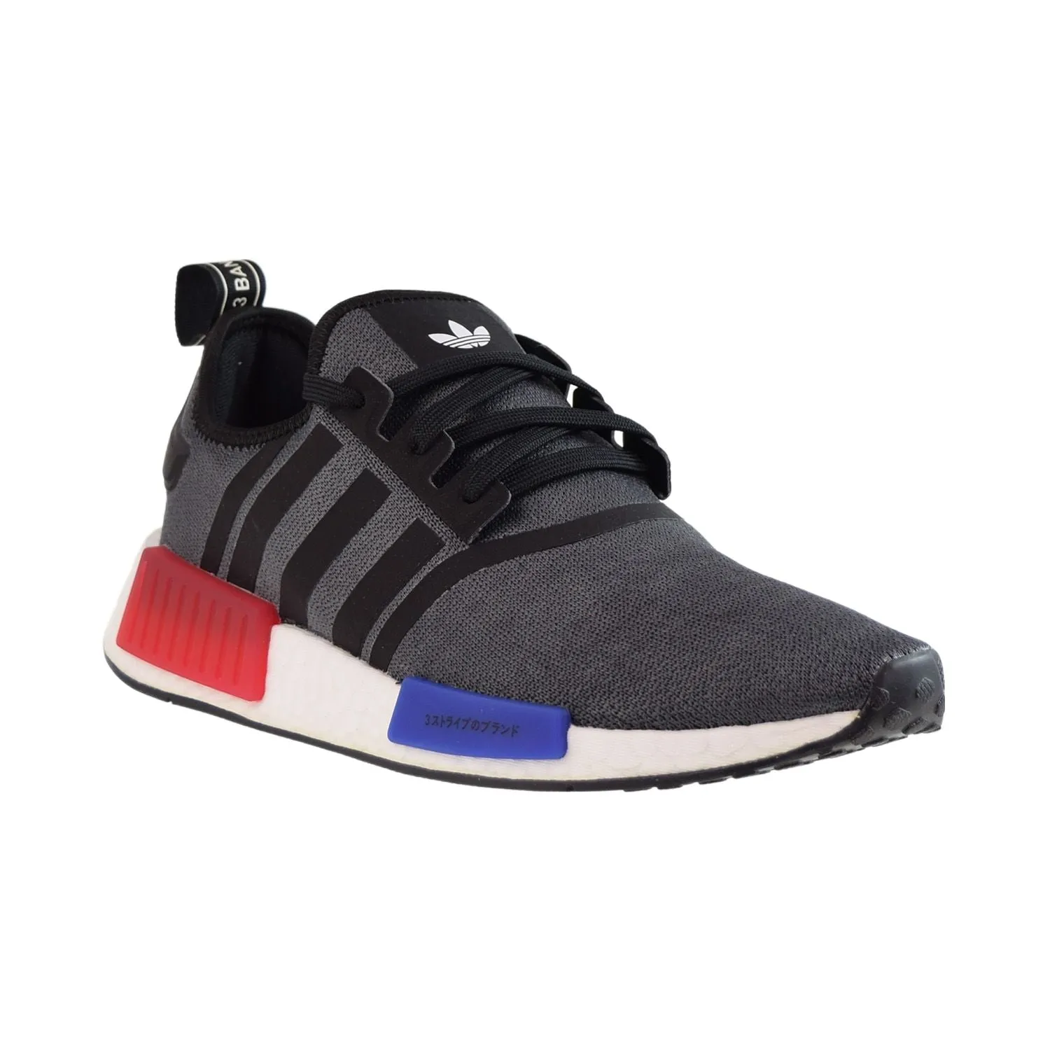 Adidas NMD_R1 Men's Shoes Core Black-Semi Lucid Blue-Glory Red