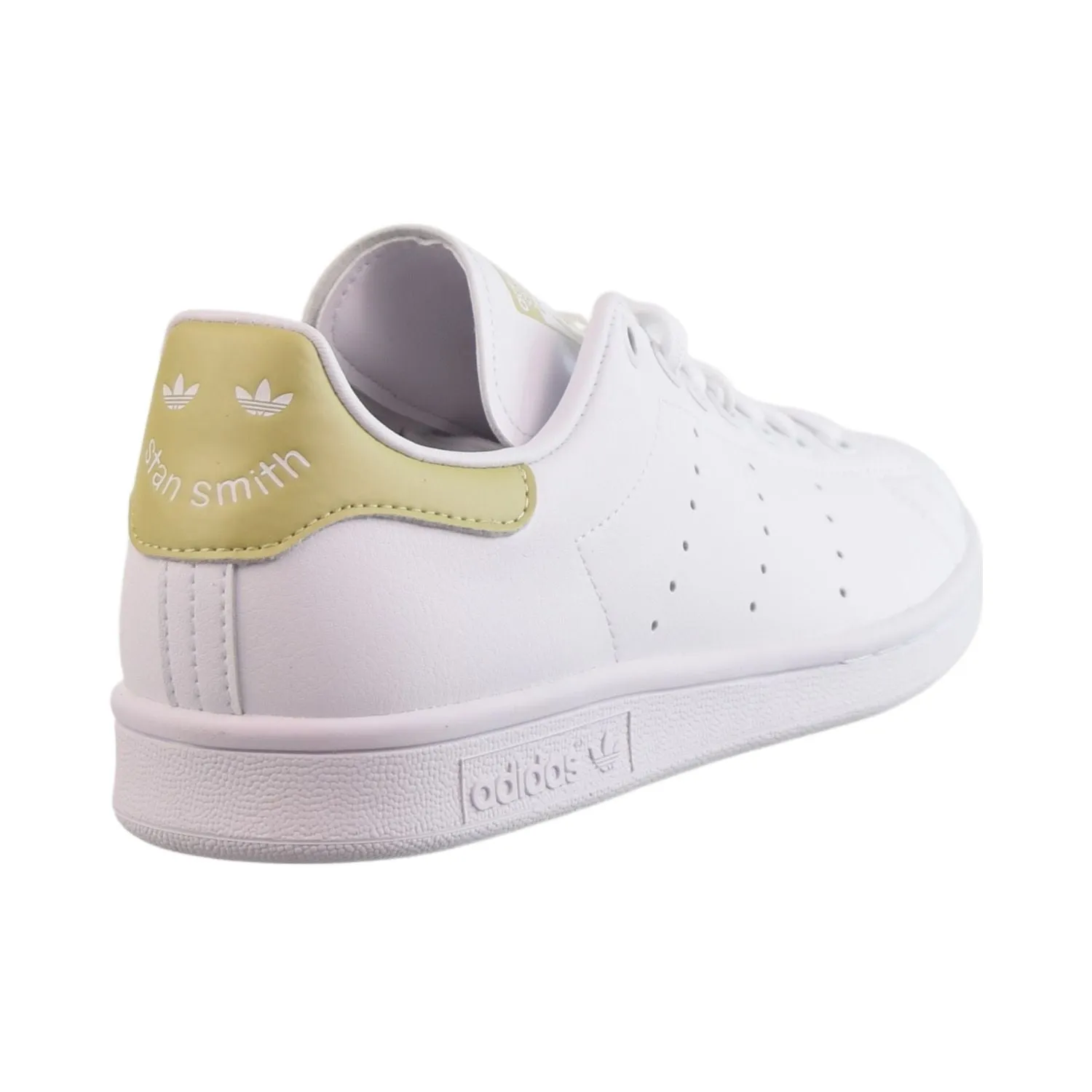 Adidas Stan Smith Women's Shoes Cloud White-Sandy Beige Met-Chalky Brown