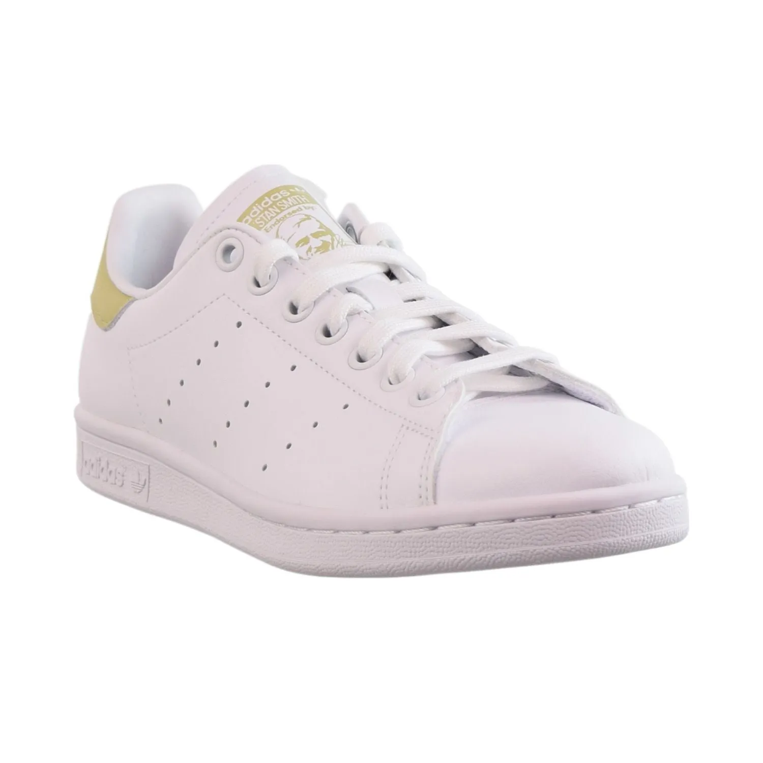 Adidas Stan Smith Women's Shoes Cloud White-Sandy Beige Met-Chalky Brown