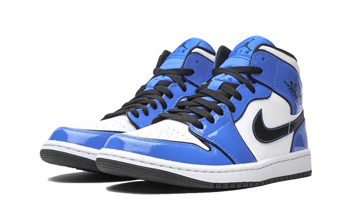 Air Jordan 1 Mid Signal Blue