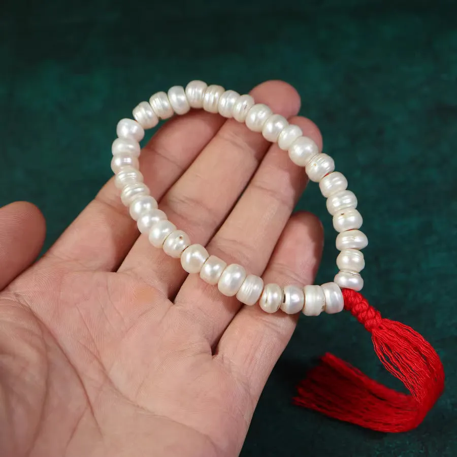 Antique Tibetan Pearl Bead Bracelet