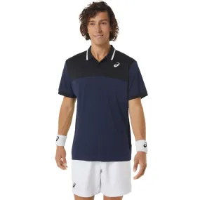 Asics Poloshirt Court Heren Night Blue