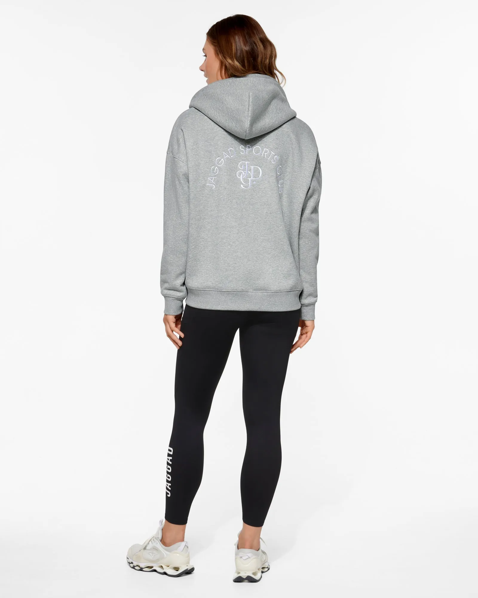 ATLANTA ZIP-THROUGH HOODIE GREY