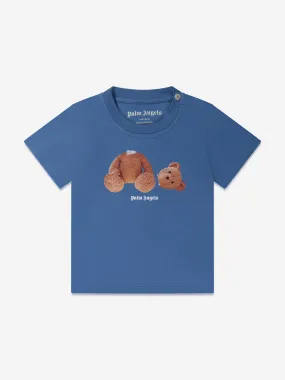 Baby Boys Bear T-Shirt in Blue