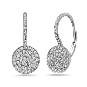 Bassali Pave Diamond Earrings