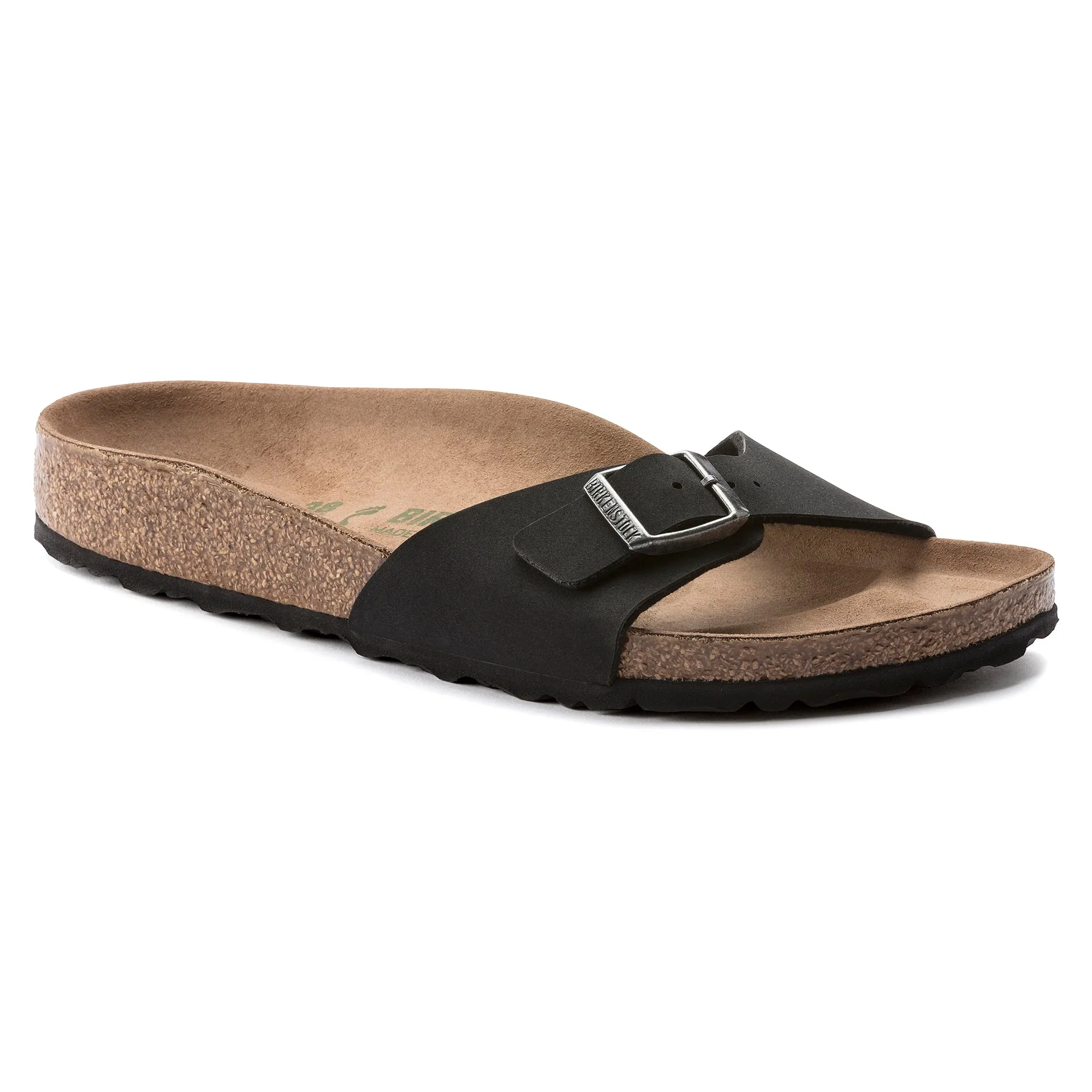 Birkenstock Madrid Vegan (Birkibuc Black)