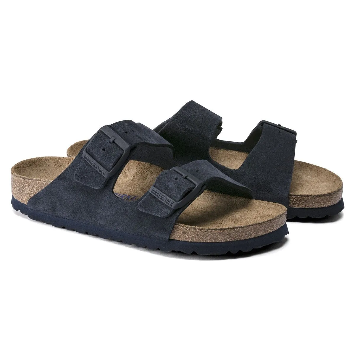 Birkenstock Men's Arizona Navy Suede