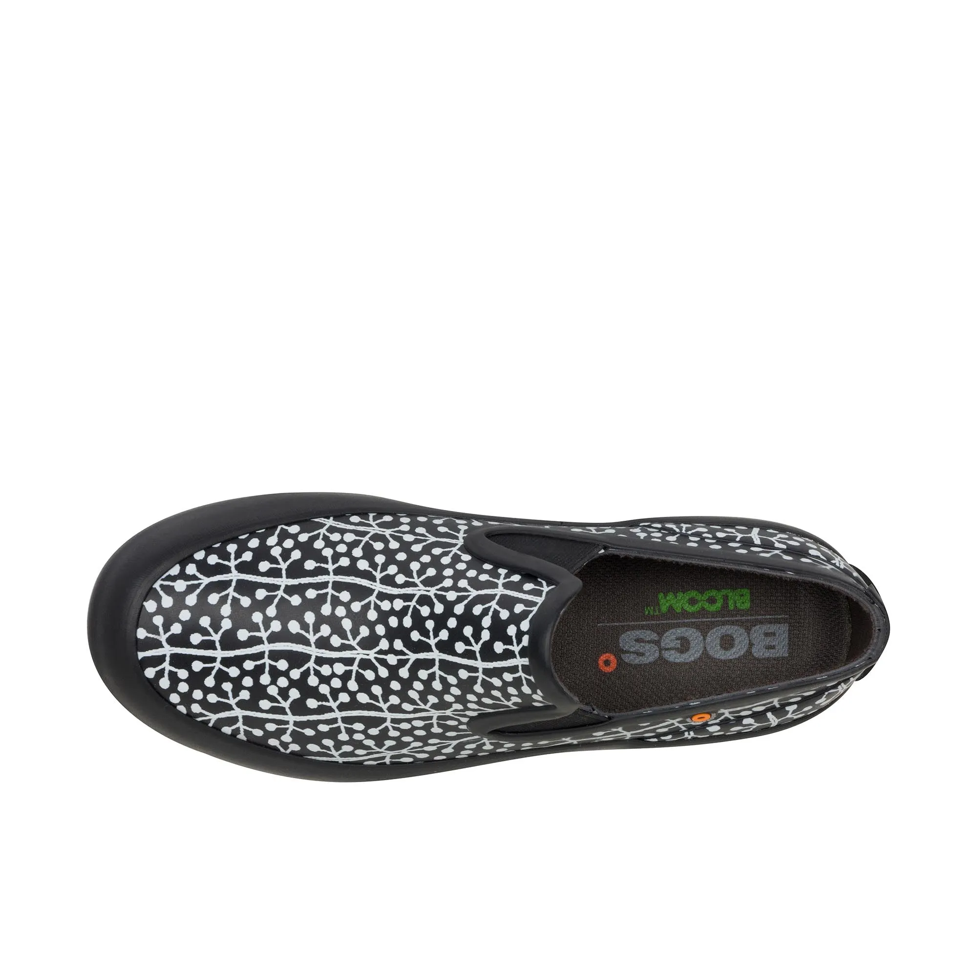 Bogs Womens Patch Slip On Madhukar Black Multi