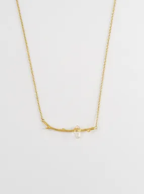 Branch Herkimer Diamond Necklace