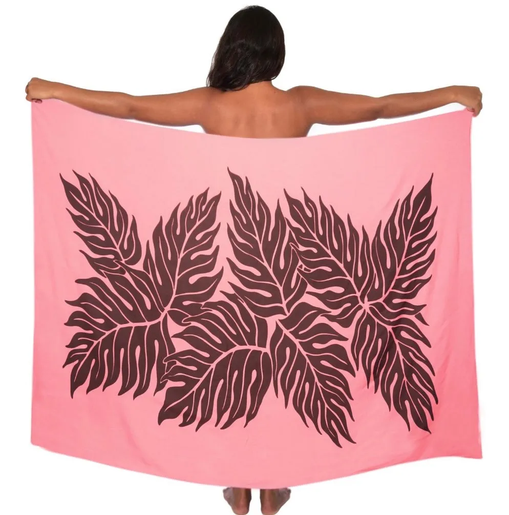 Breadfruit Leaf Lavalava (2yds 45"x72")