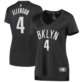 Brooklyn Nets Henry Ellenson Fanatics Branded Fast Break Player Statement Jersey Womens - Dark Grey | Ireland L1910L6