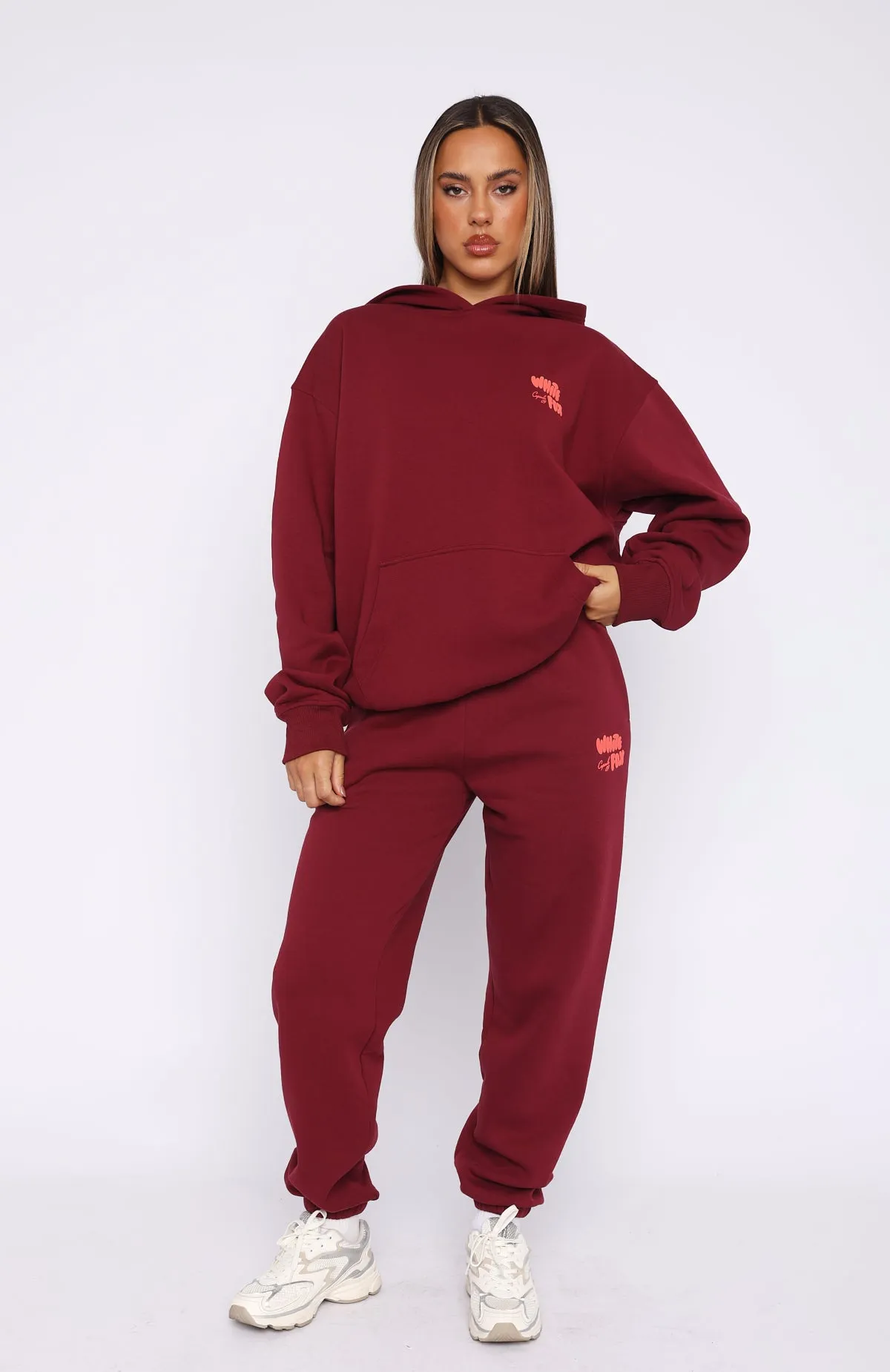 Capsule 9 Star Of The Moment Sweatpants Burgundy