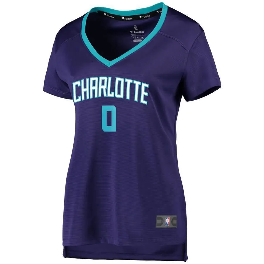 Charlotte Hornets Miles Bridges Fanatics Branded Replica Fast Break Player Statement Jersey Womens - Purple | Ireland J5351B1