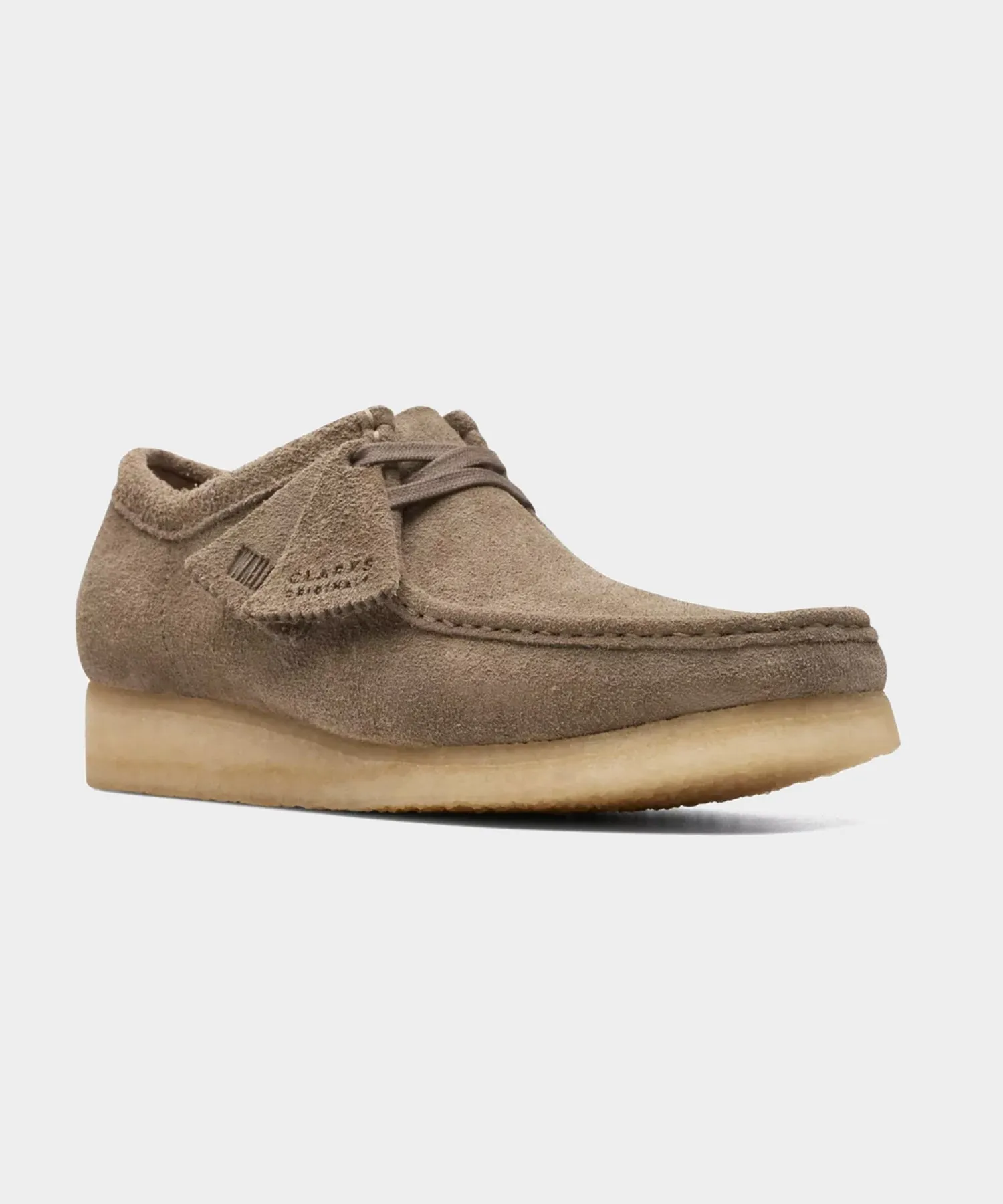 Clarks Wallabee Dark Grey Suede