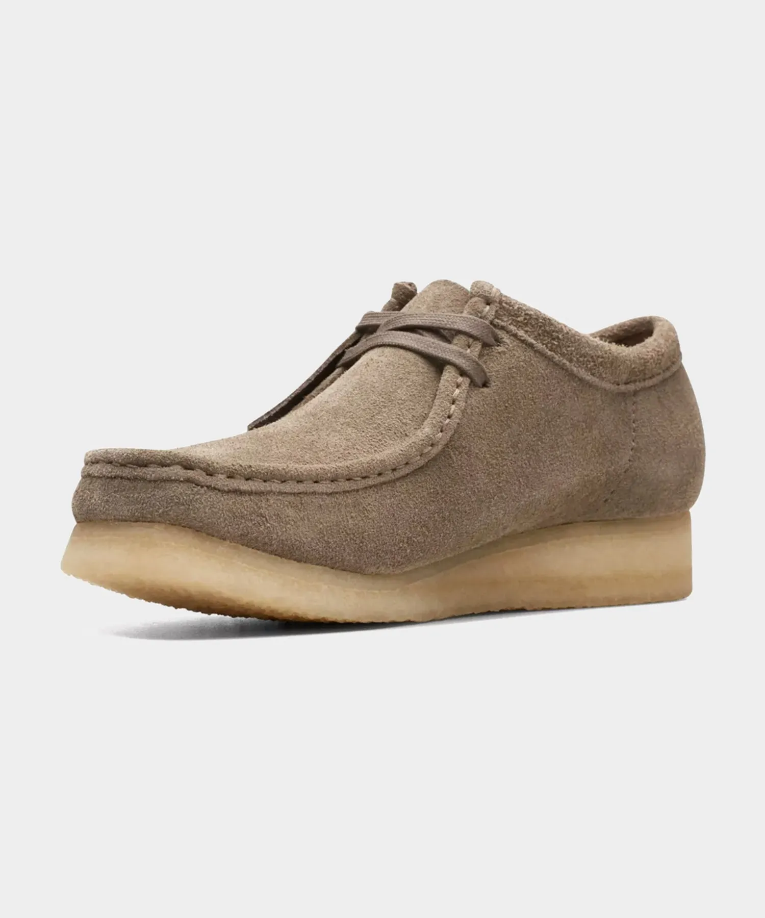 Clarks Wallabee Dark Grey Suede