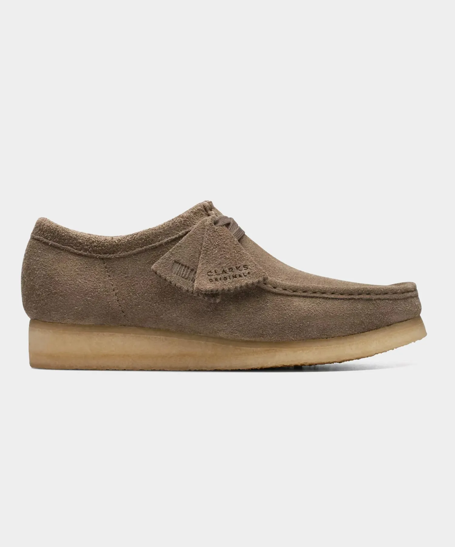 Clarks Wallabee Dark Grey Suede