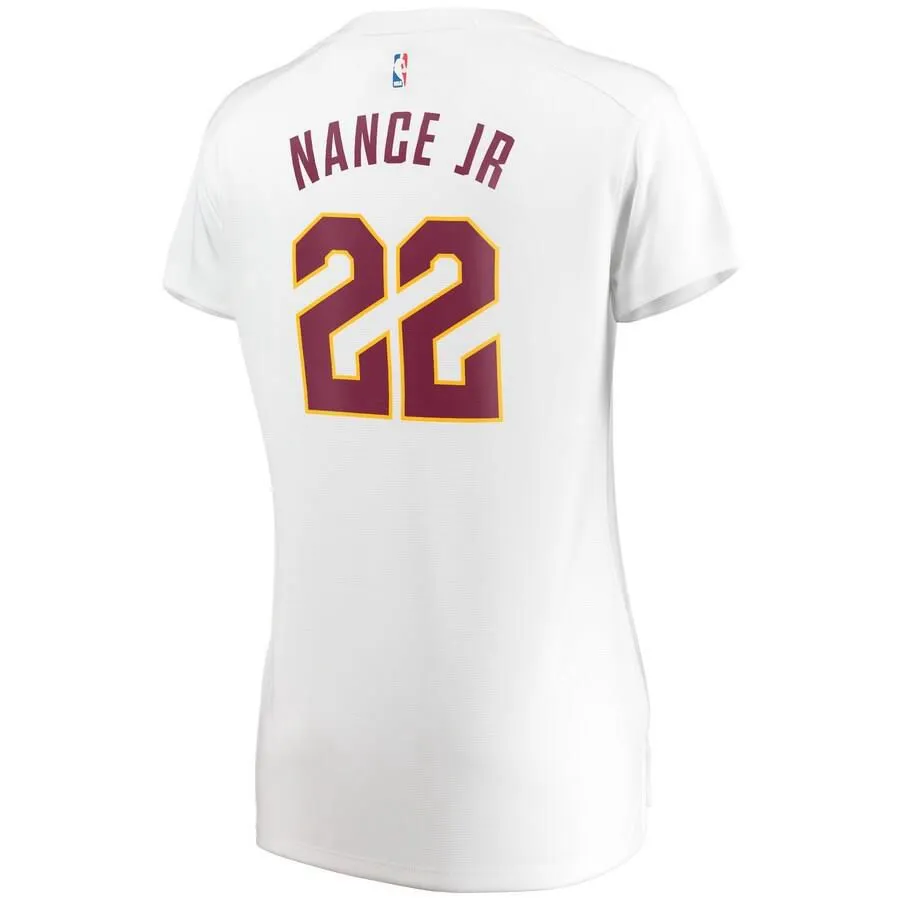 Cleveland Cavaliers Larry Nance Jr. Fanatics Branded Replica Fast Break Player Association Jersey Womens - White | Ireland M8311I8