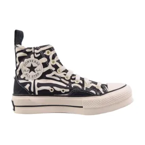 Converse Chuck Taylor All Star Lift Platform High Animal Mix Women's Shoes Black