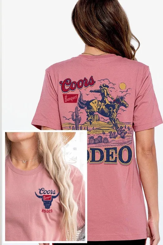 COORS RODEO UNISEX SHORT SLEEVE