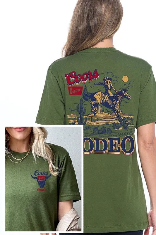 COORS RODEO UNISEX SHORT SLEEVE