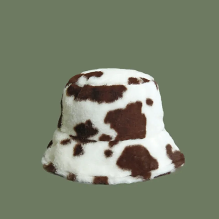 Cow Plush Hat AD12743