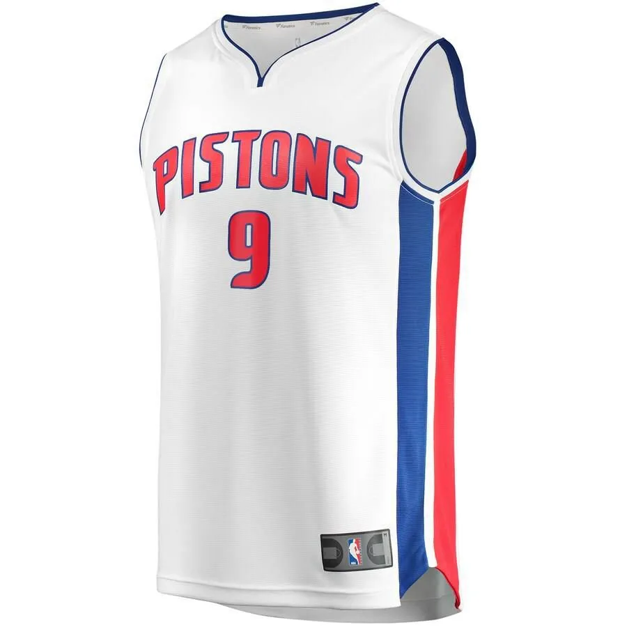 Detroit Pistons Langston Galloway Fanatics Branded Replica Fast Break Player Association Jersey Kids - White | Ireland A8281B7