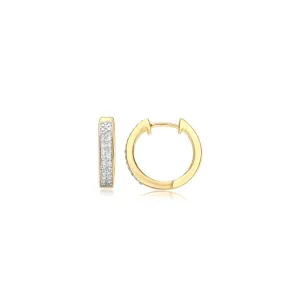 Double Diamond Hoops