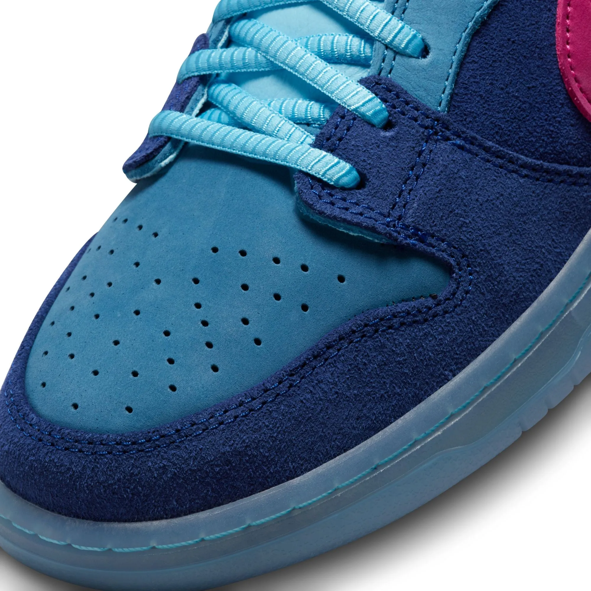 DUNK LOW X RUN THE JEWELS DEEP ROYAL BLUE / ACTIVE PINK - BLUE CHILL