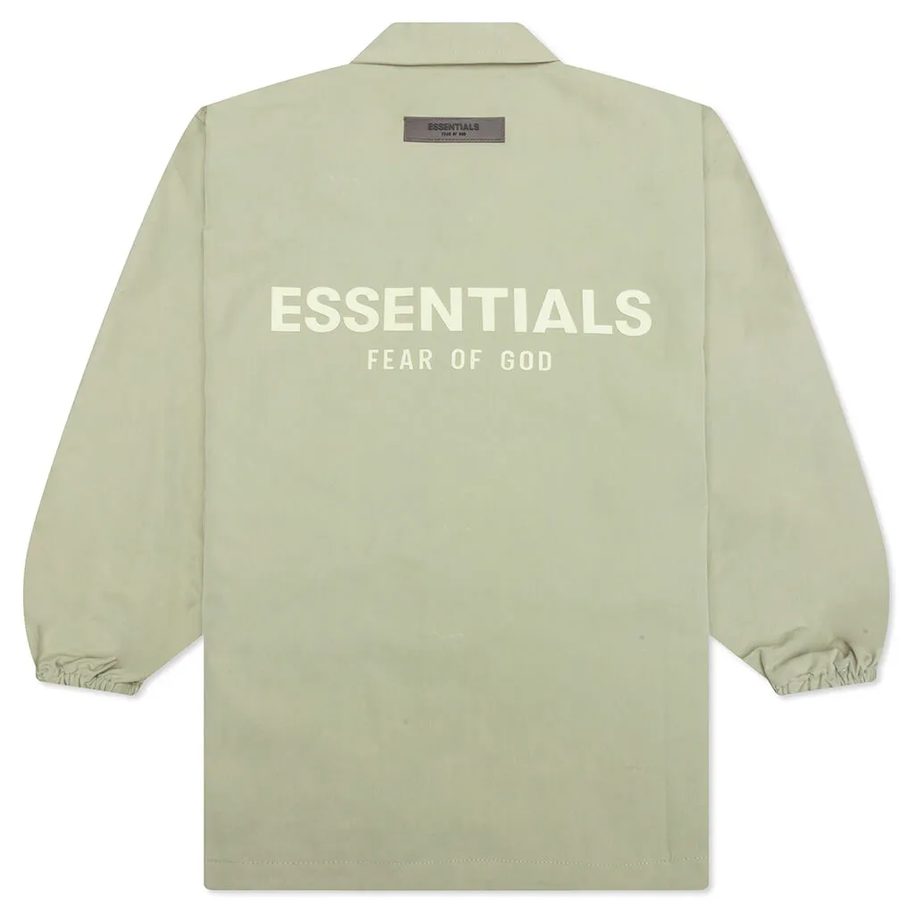 Essentials Kid's Coaches Jacket - Seafoam