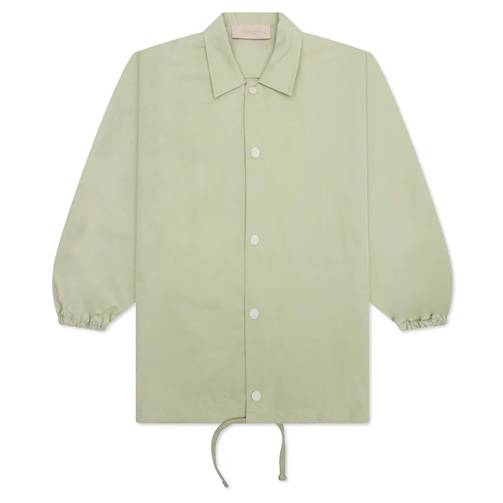 Essentials Kid's Coaches Jacket - Seafoam