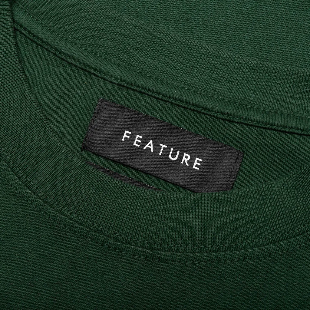 Fea-Tendo L/S Tee - Dark Green