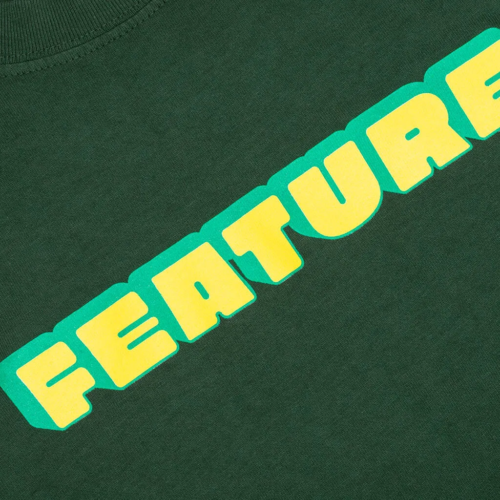 Fea-Tendo L/S Tee - Dark Green