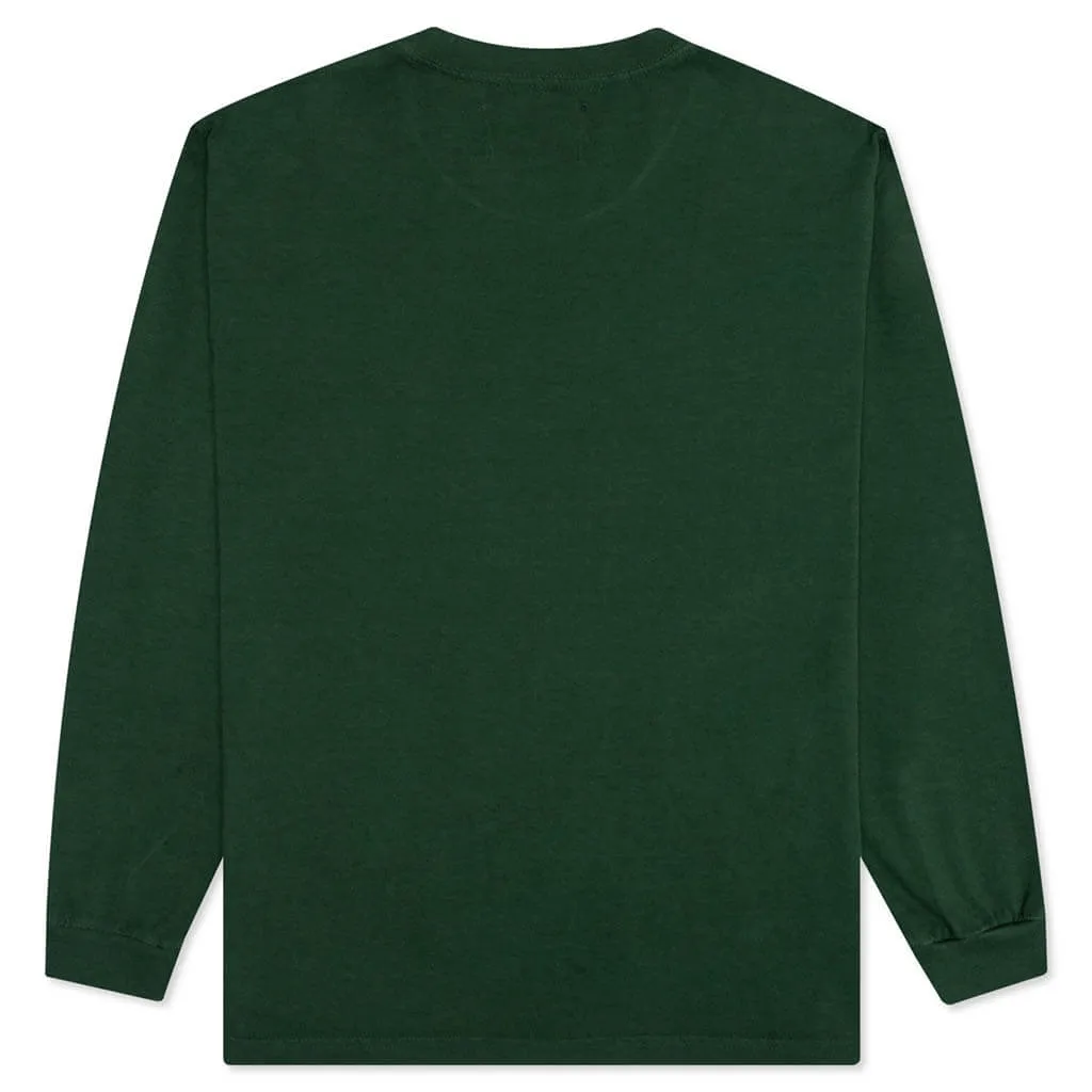 Fea-Tendo L/S Tee - Dark Green