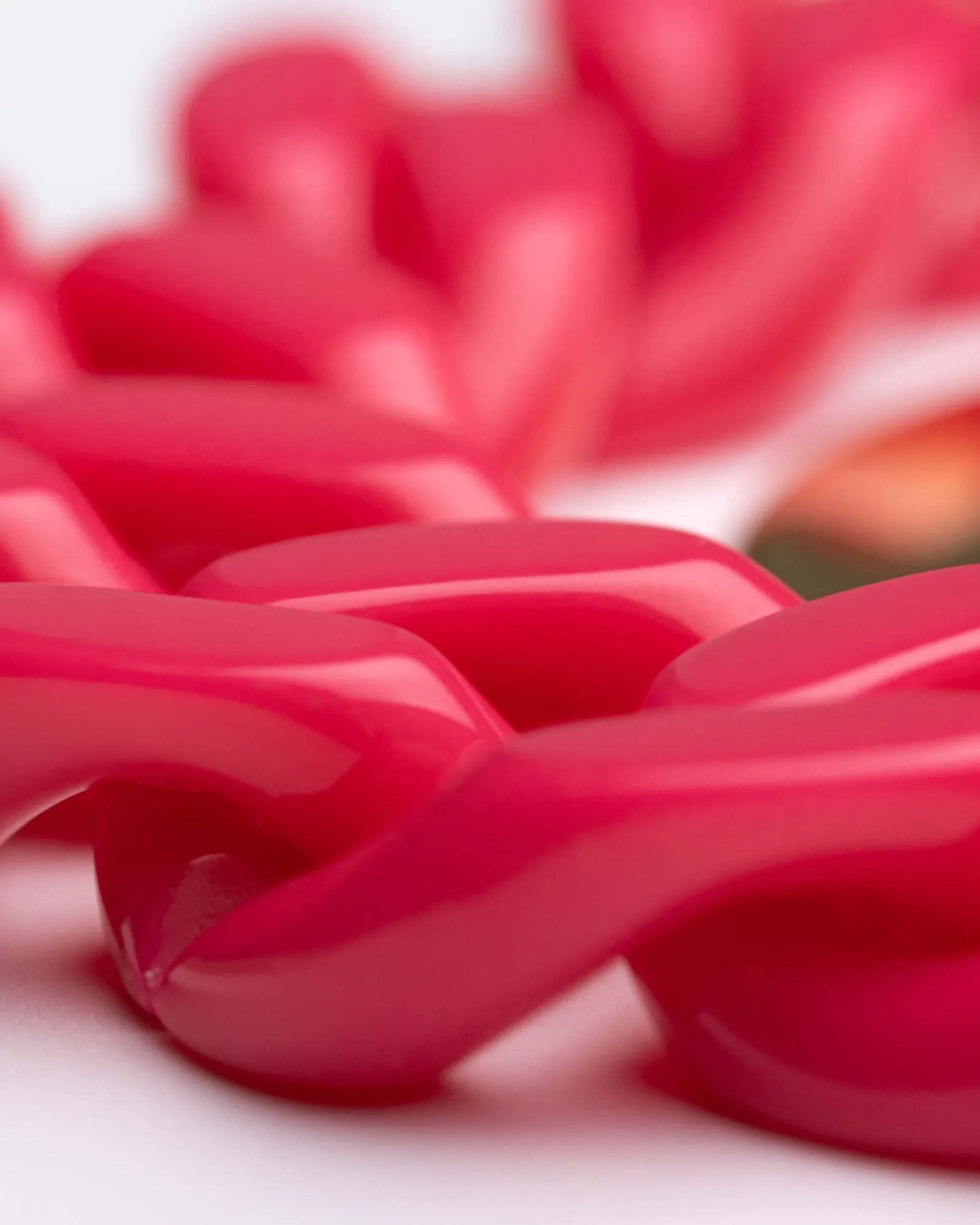 Flat Chain Bracelet | Pink