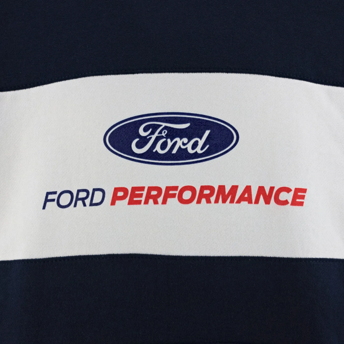 Ford Performance Men's Colorblock Hooded Pullover Fleece