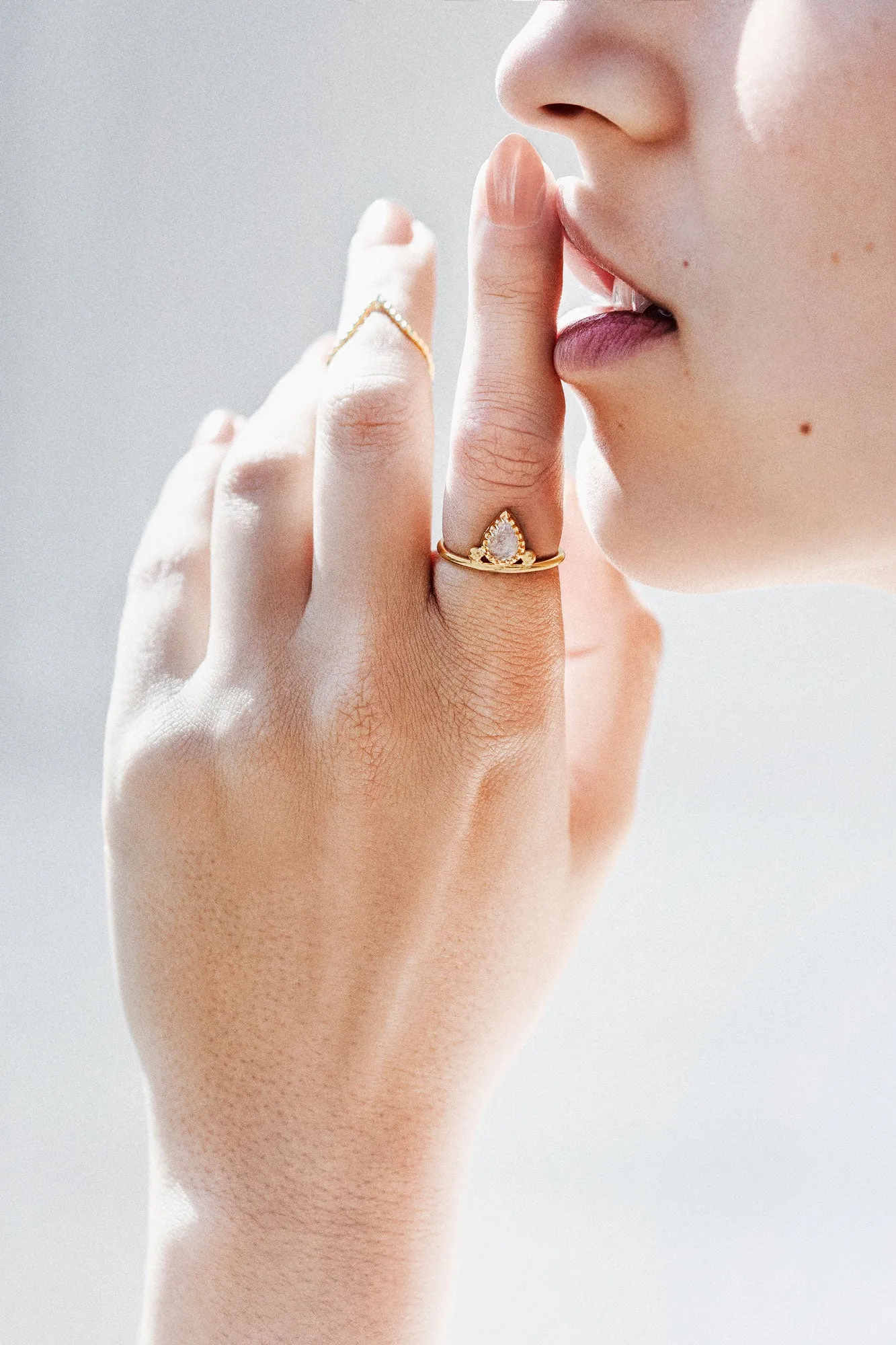 Gold Vermeil Pera Ring