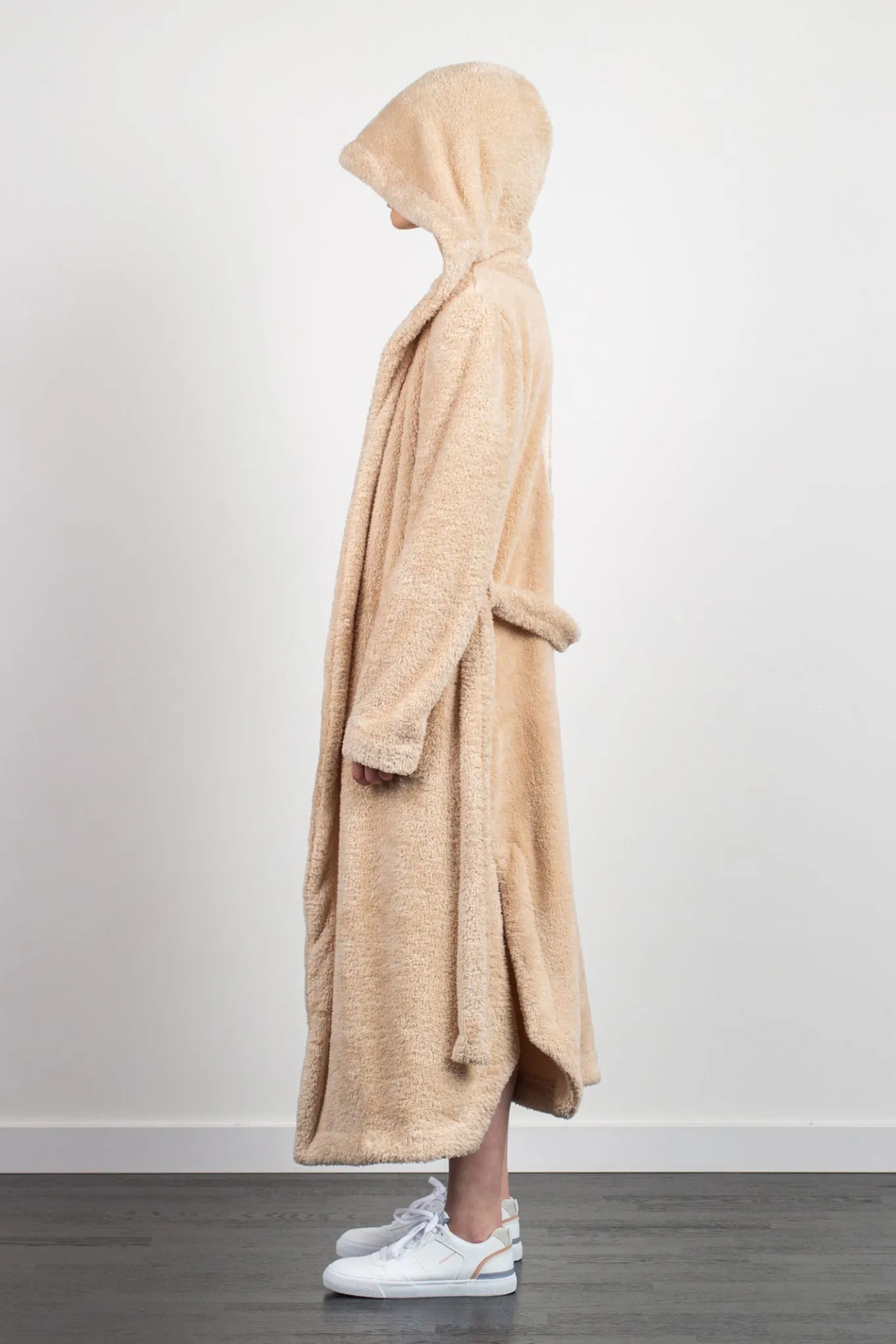 Hooded Kimono Dressing Gown