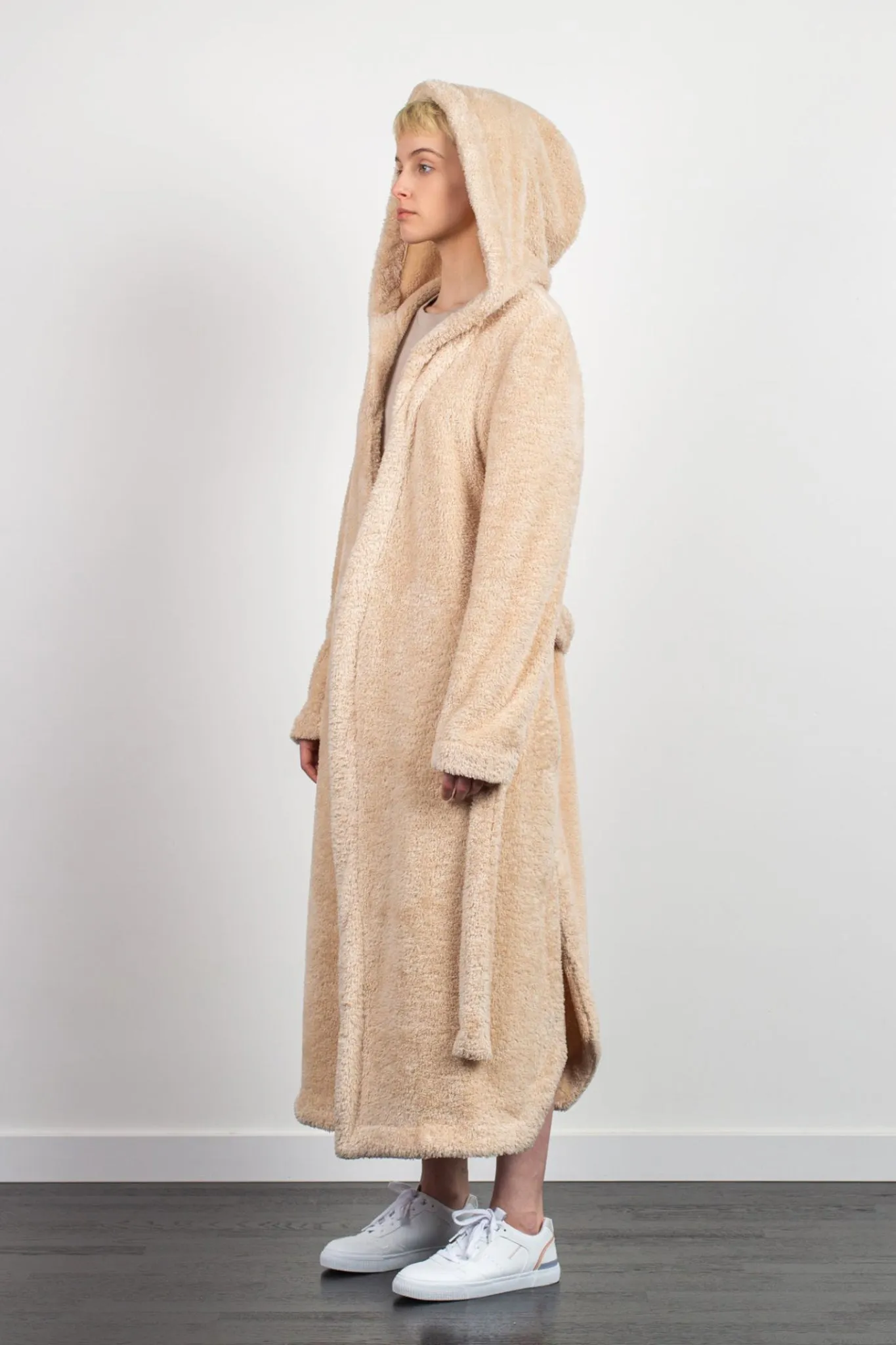 Hooded Kimono Dressing Gown