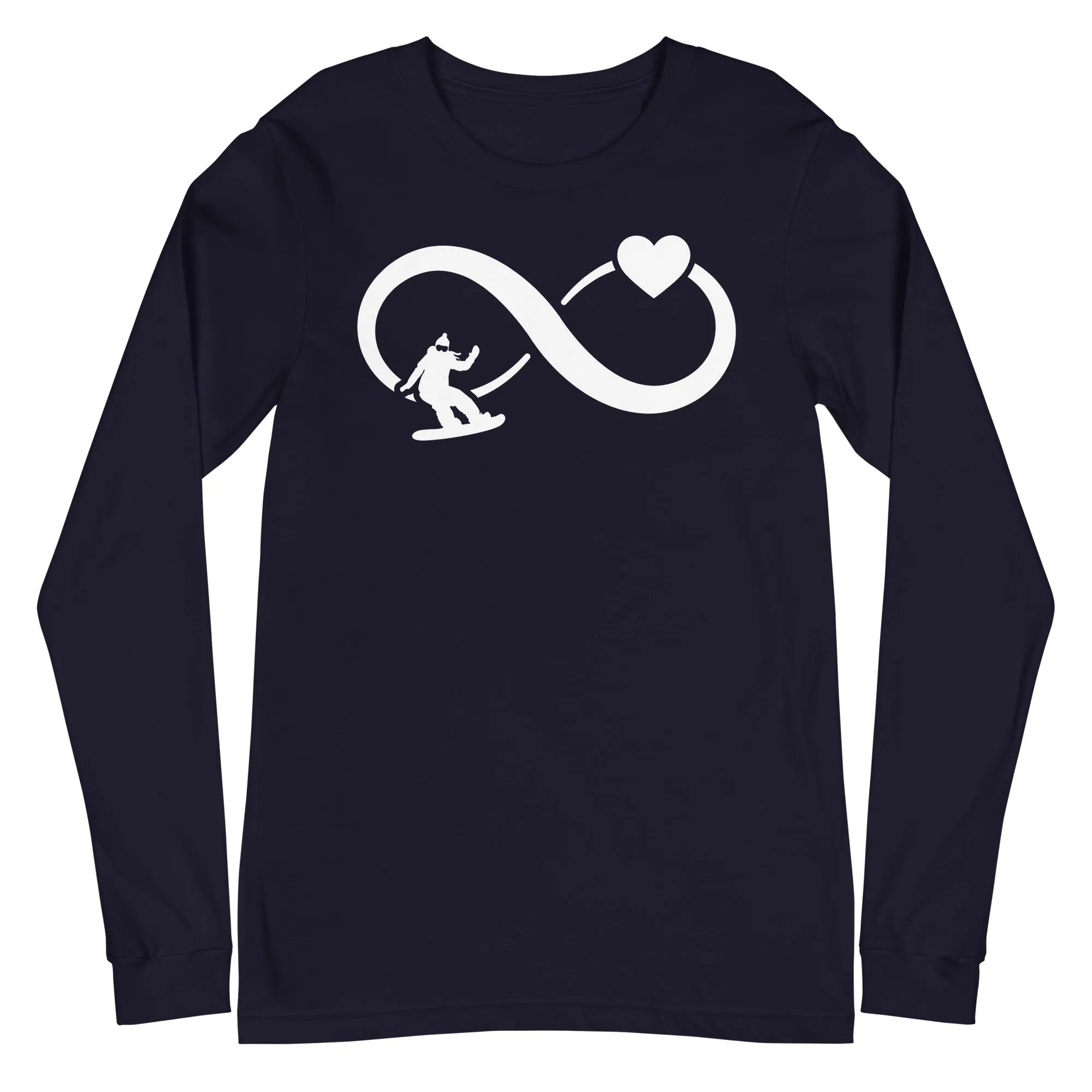 Infinity Heart and Snowboarding 1 - Longsleeve (Unisex)