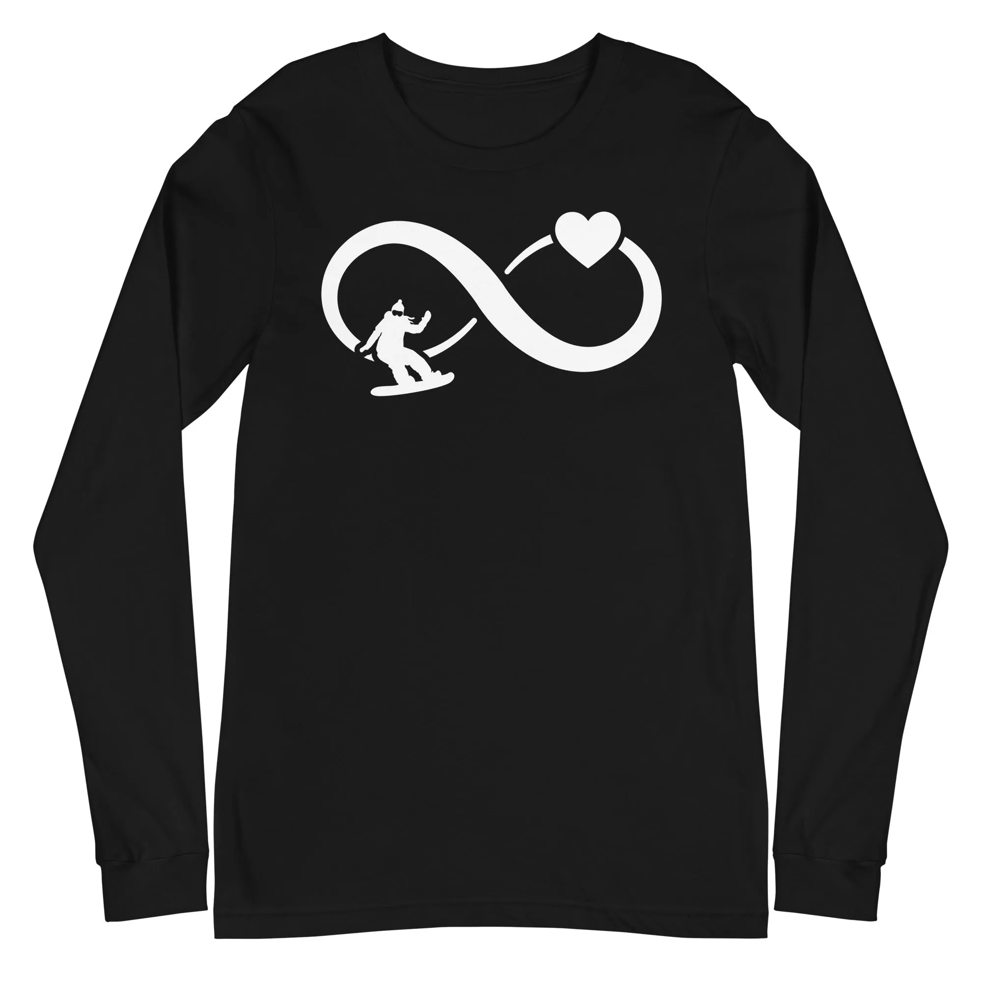 Infinity Heart and Snowboarding 1 - Longsleeve (Unisex)