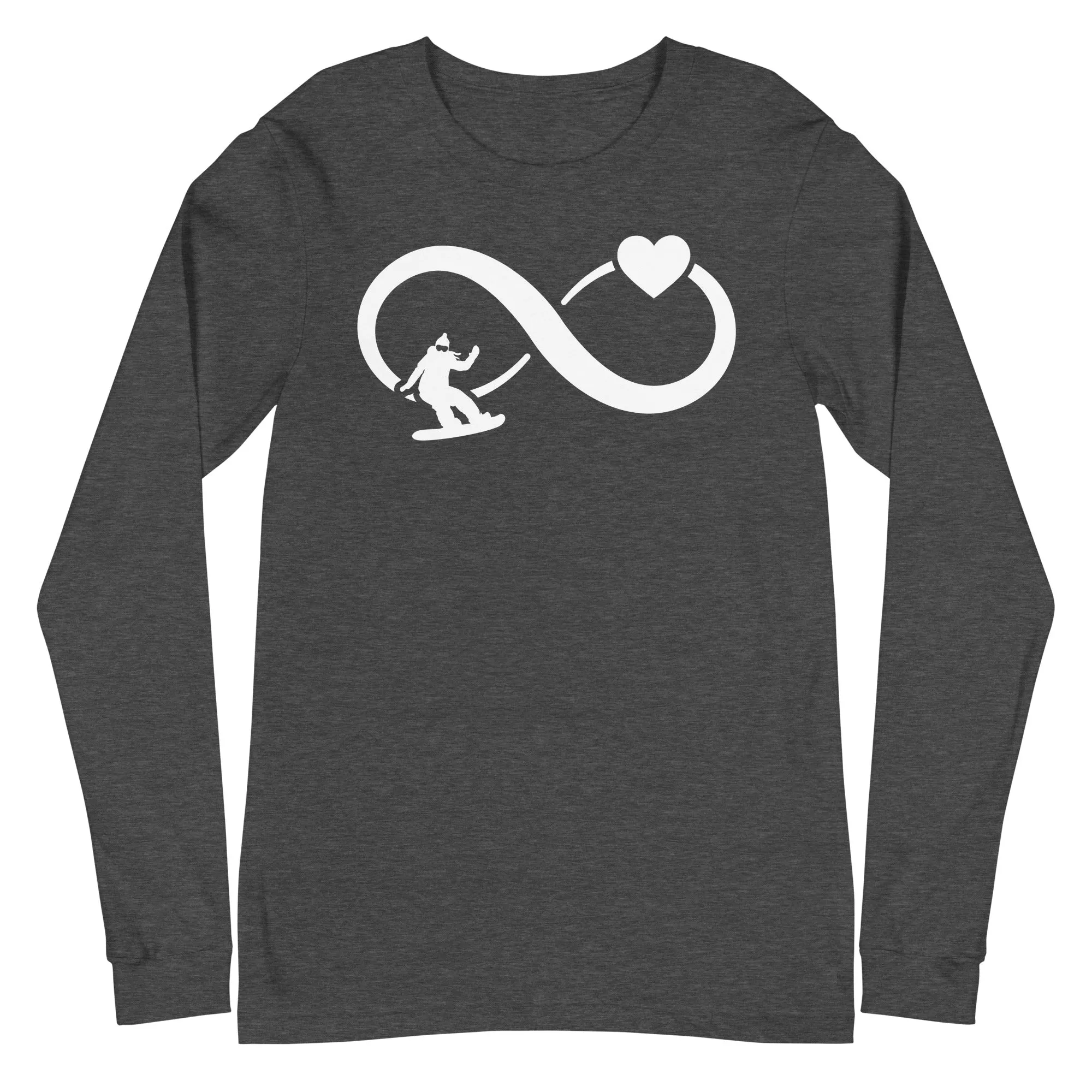 Infinity Heart and Snowboarding 1 - Longsleeve (Unisex)