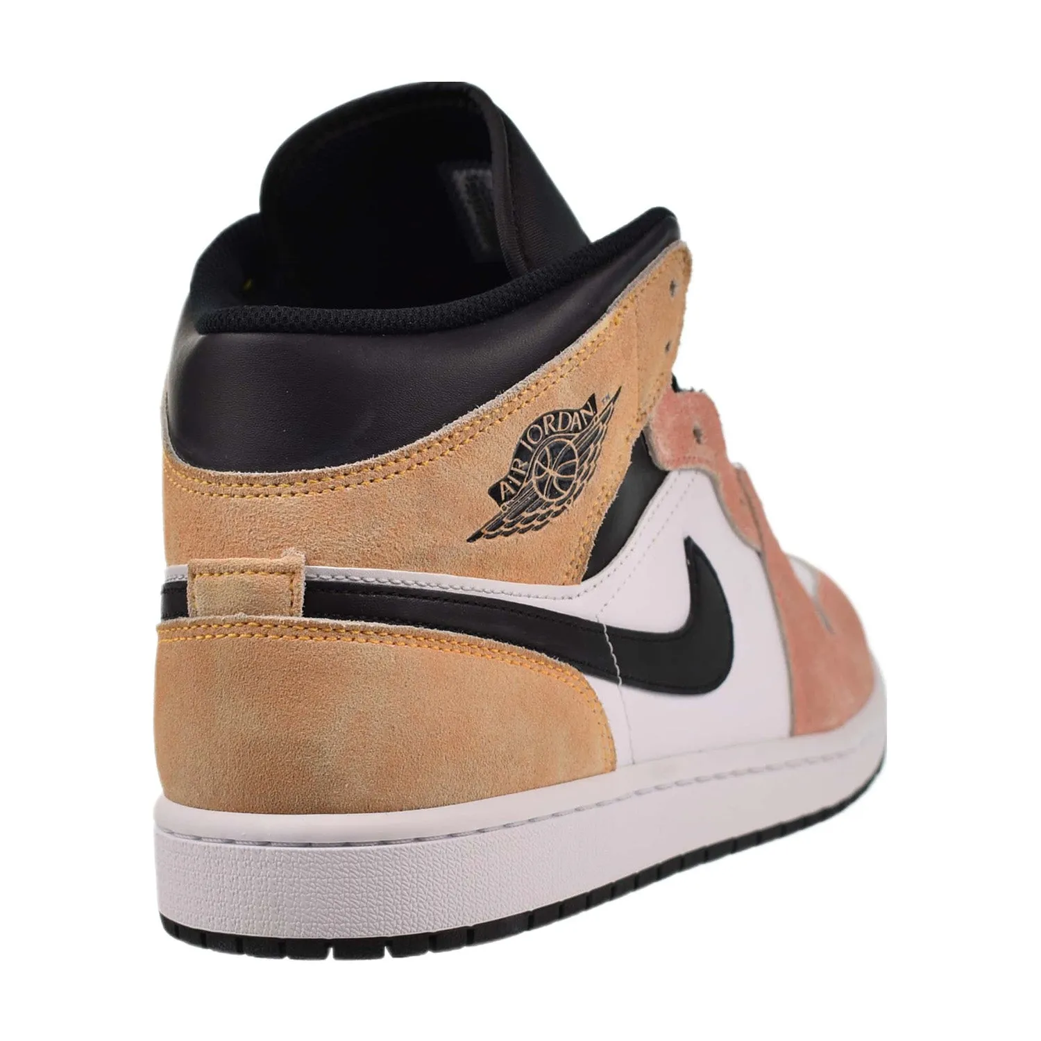 Jordan 1 Mid SE Men's Shoes Magic Ember-Sundial-White-Black