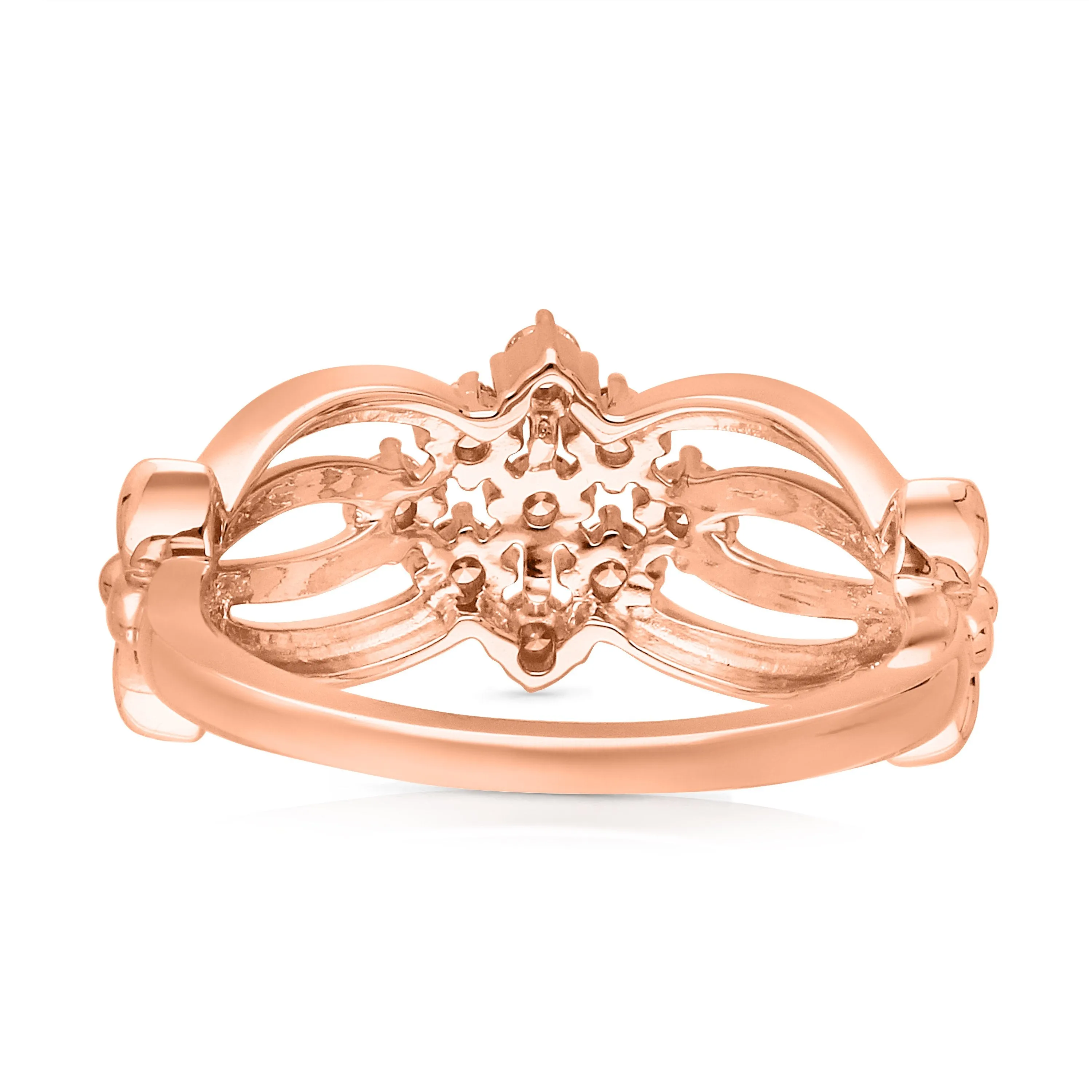 Kallati Diamond Eternal Ring in 14K Rose Gold