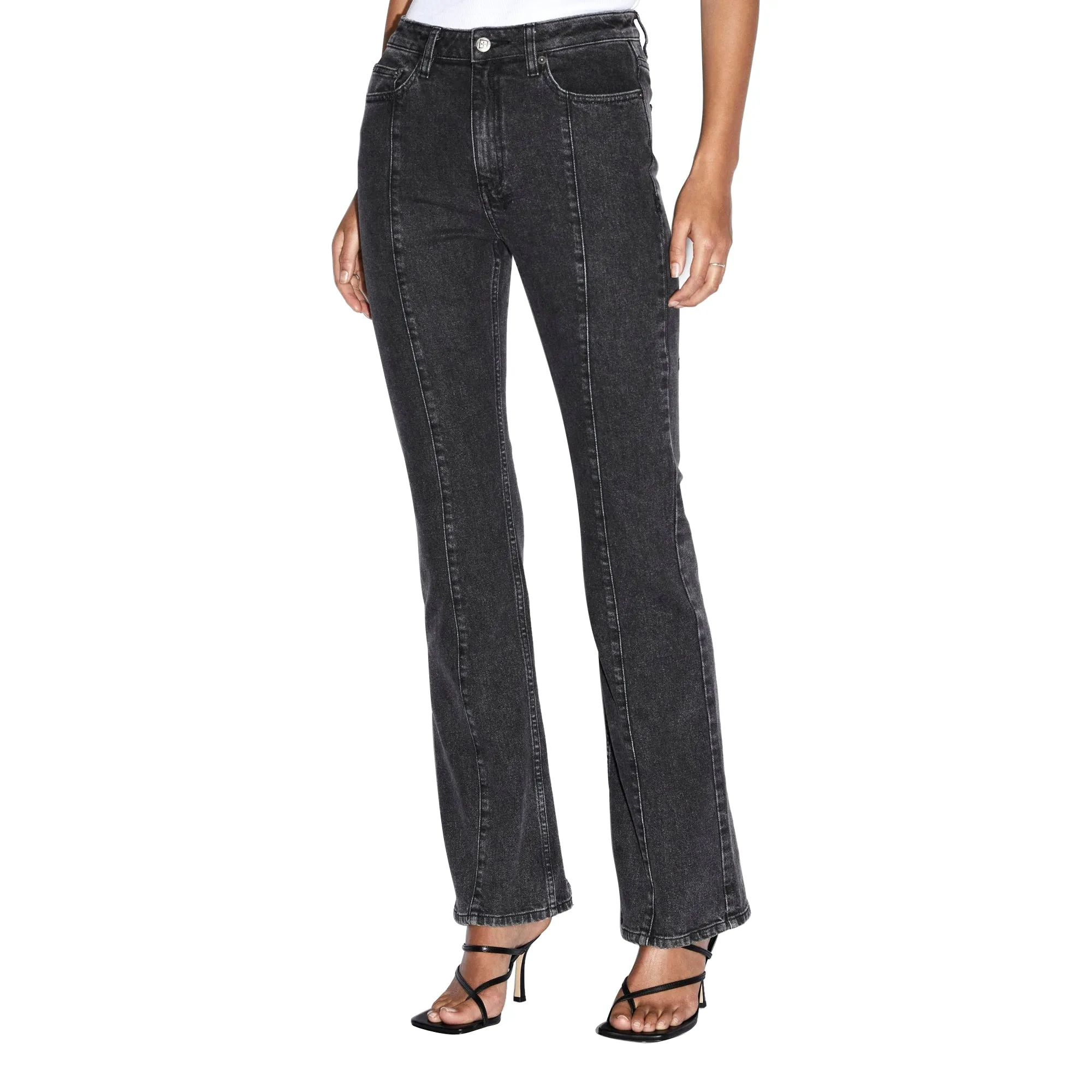 Ksubi Womens Soho Onyx Zip Jeans